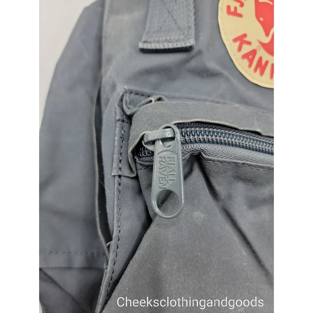 Fjallraven Kanken Mini Navy Blue Backpack 23561 Mens Womens Bag